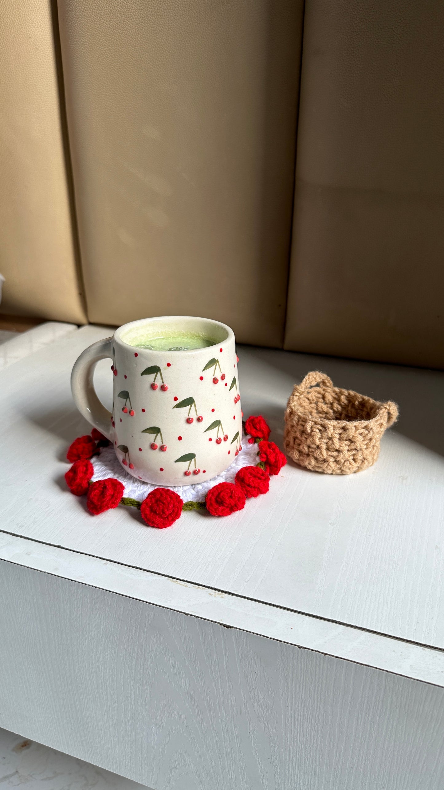 Rose coaster set