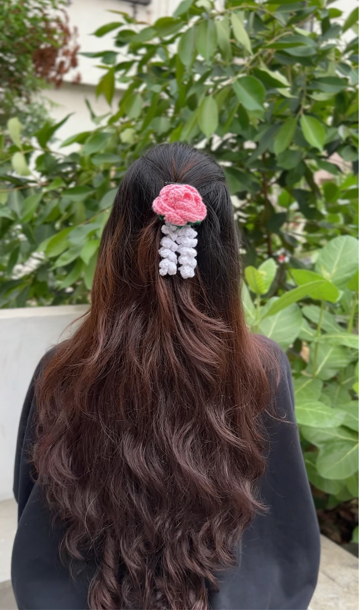 Mini rose gajra