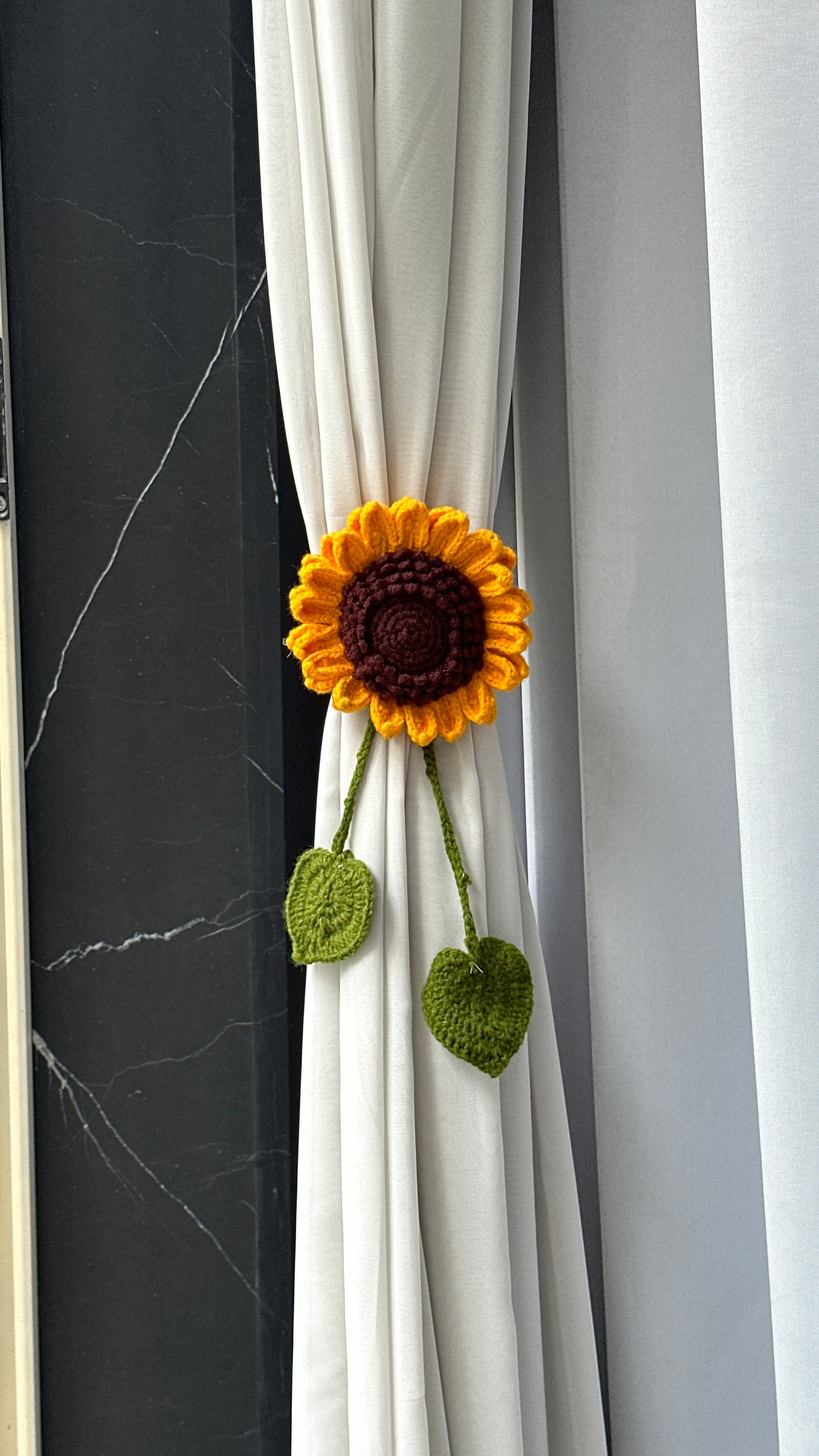 Surajmukhi curtain tie