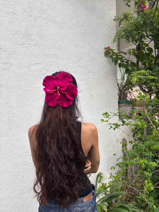Hibiscus Hair Tie