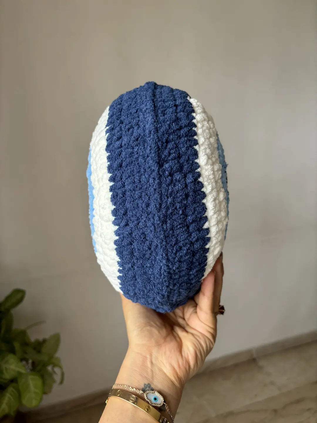 Evil eye pillow
