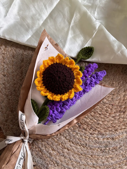 Sunflower Lavender Bouquet