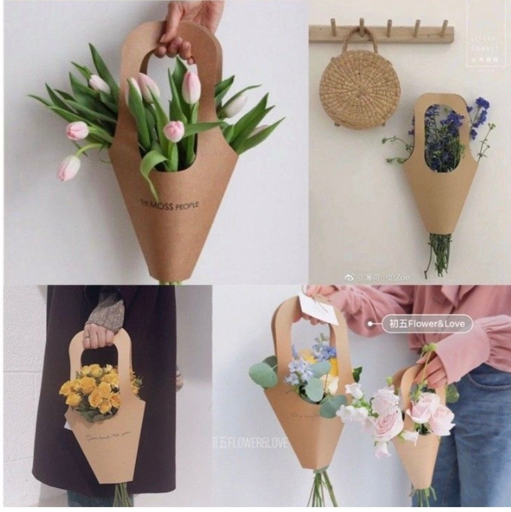 Cone bag for your flowers