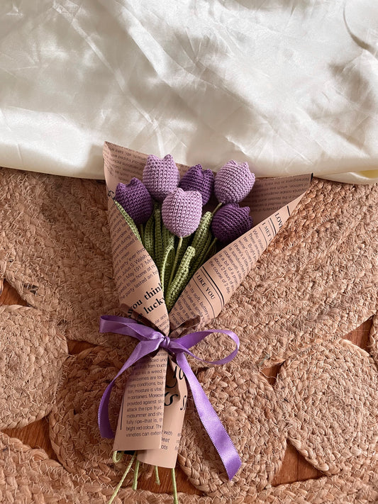 Lavender Tulip guldasta