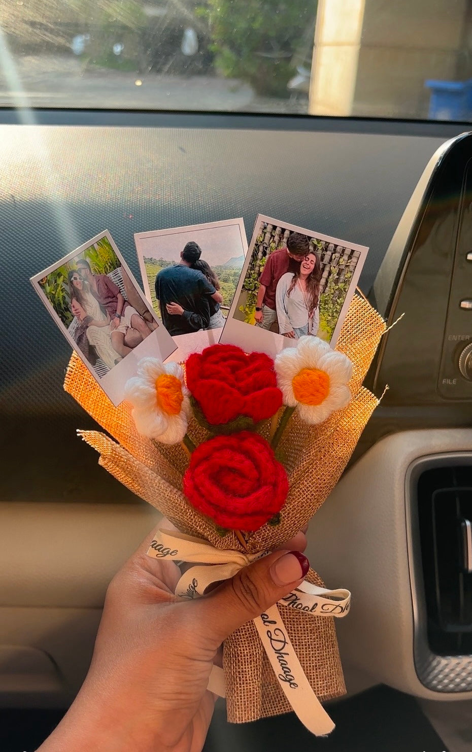 Polaroid bouquet