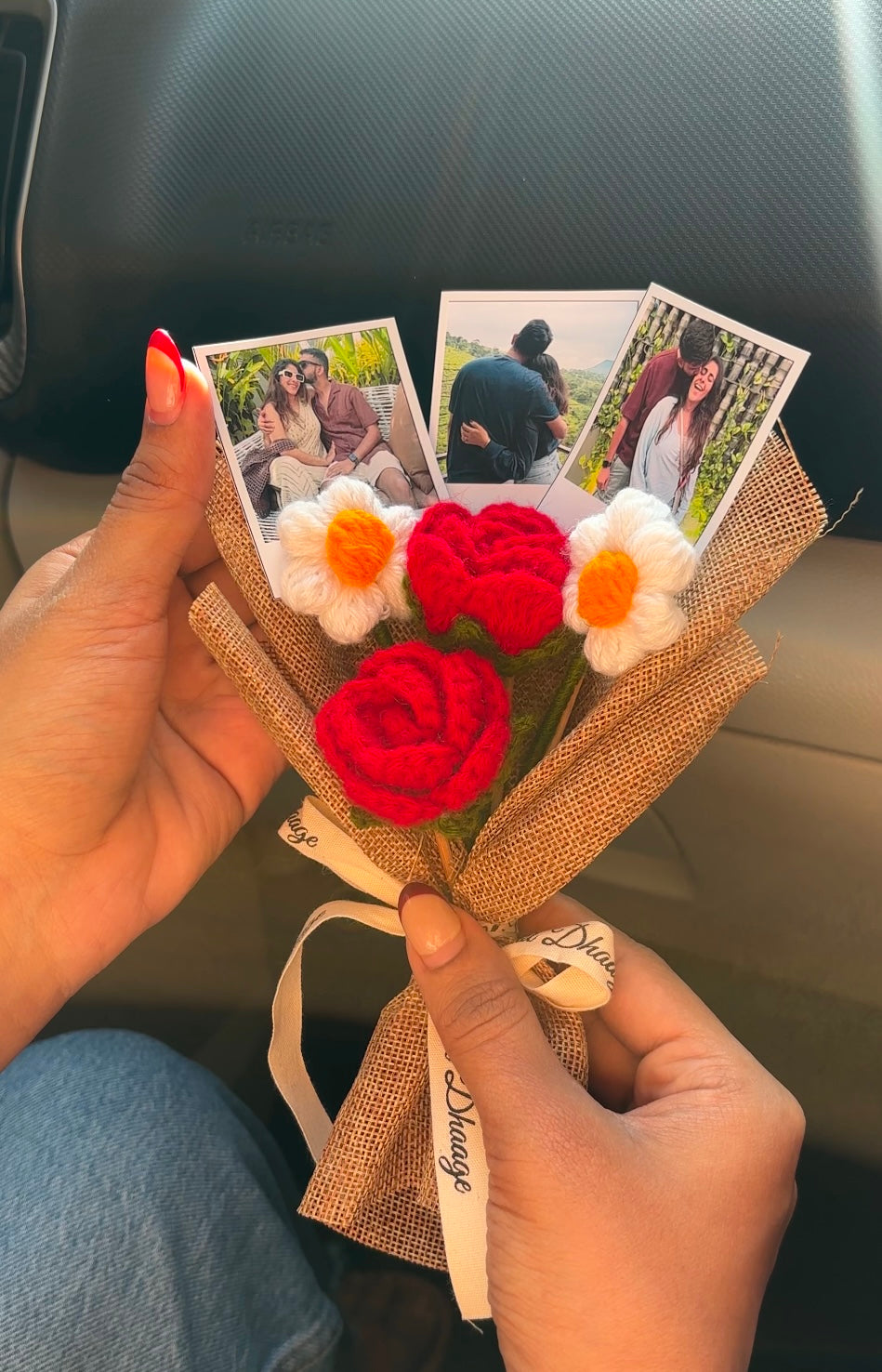 Polaroid bouquet